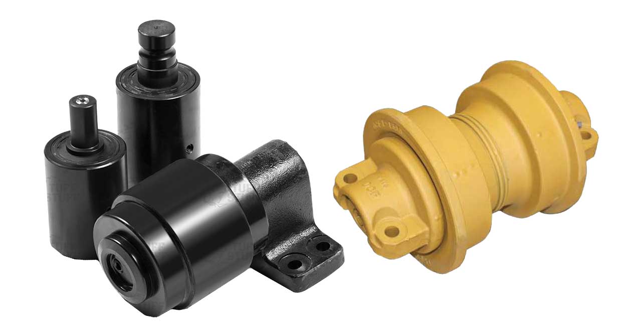 Track rollers, Carrier rollers, Top rollers