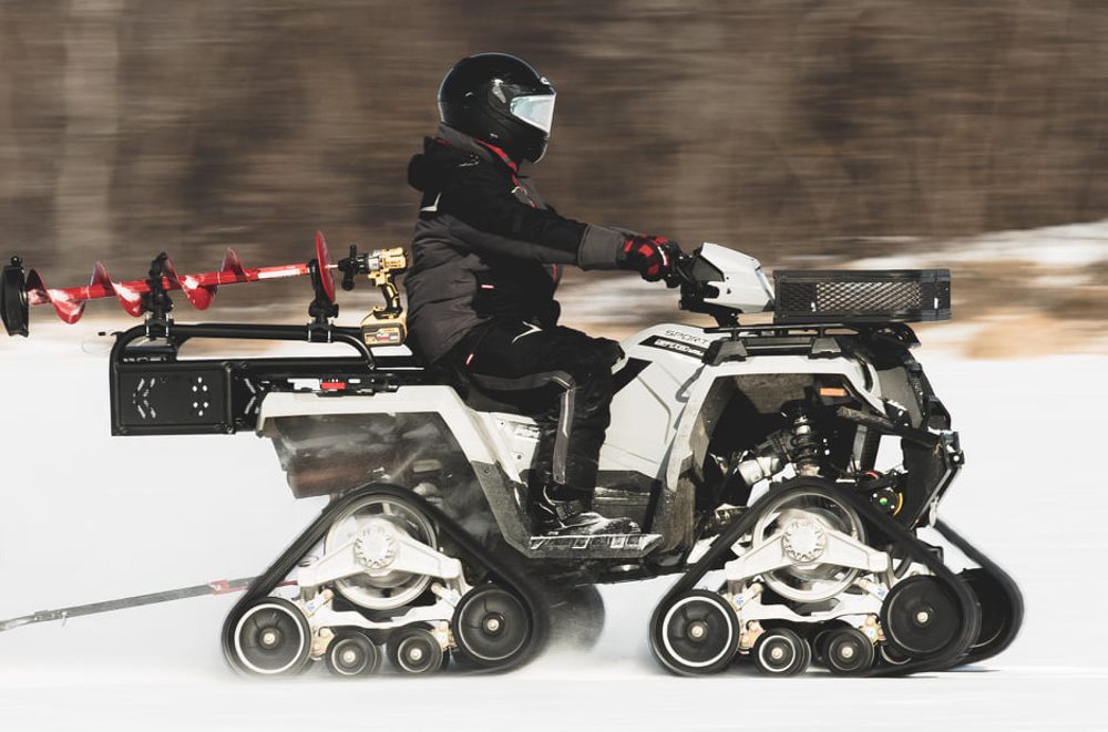 Mattracks: Tyre to track conversions, Bolt-on track systems for snow