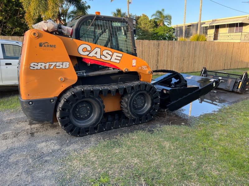 Over tyre tracks - skid steer tracks - Case SR175B - OTT