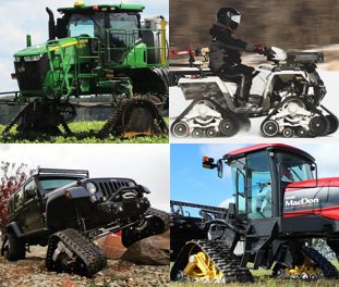 Mattracks: Tyre to track conversions, Bolt-on track systems